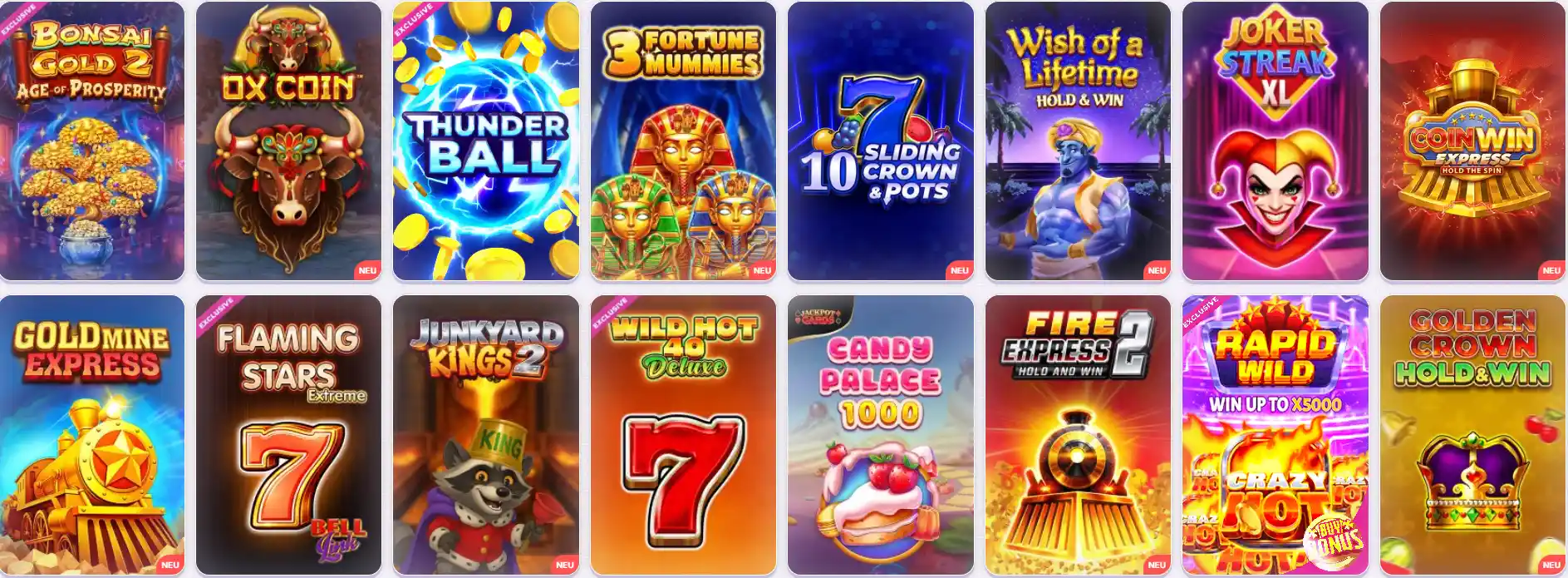robocat slots